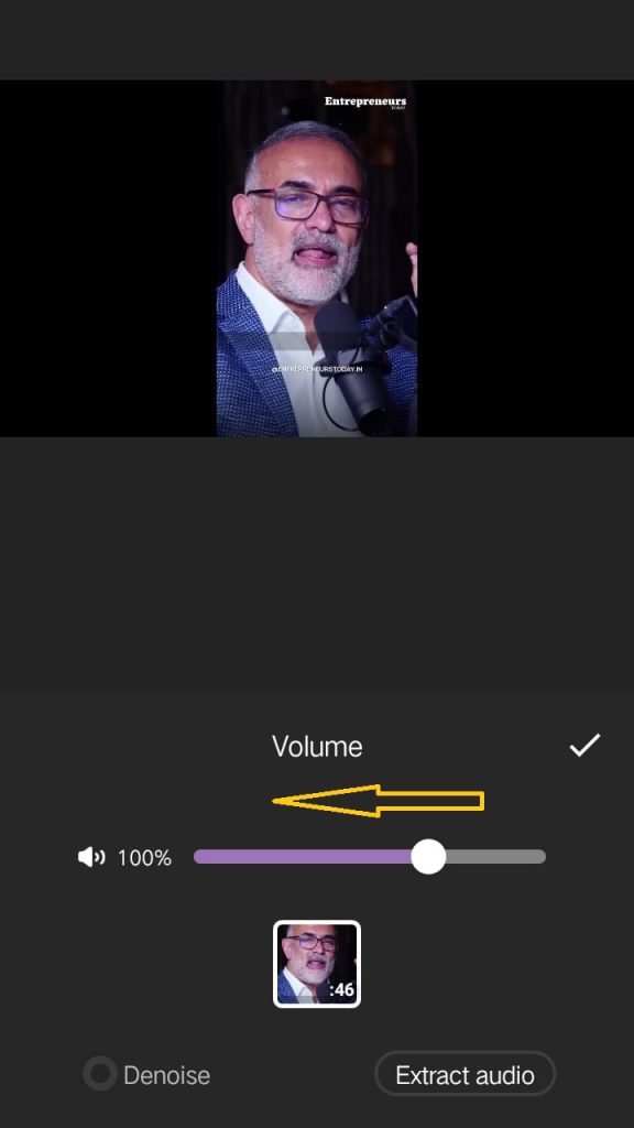 lower the volume
