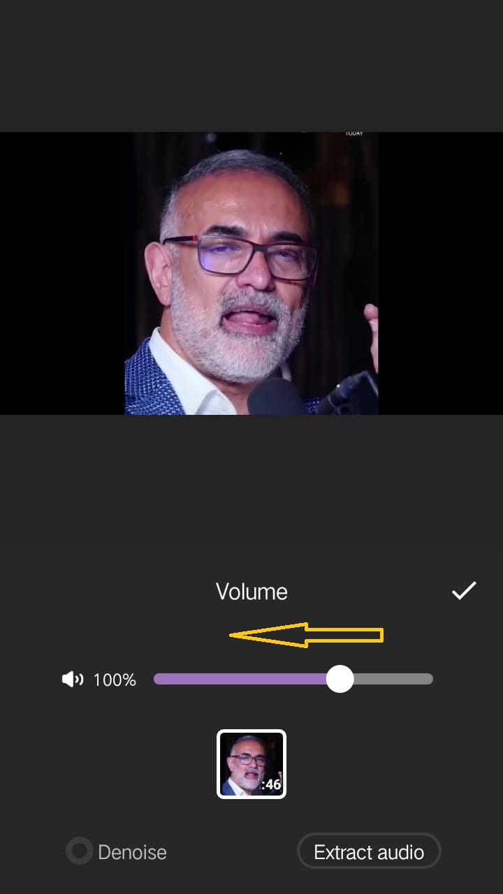 adjust volume to 0