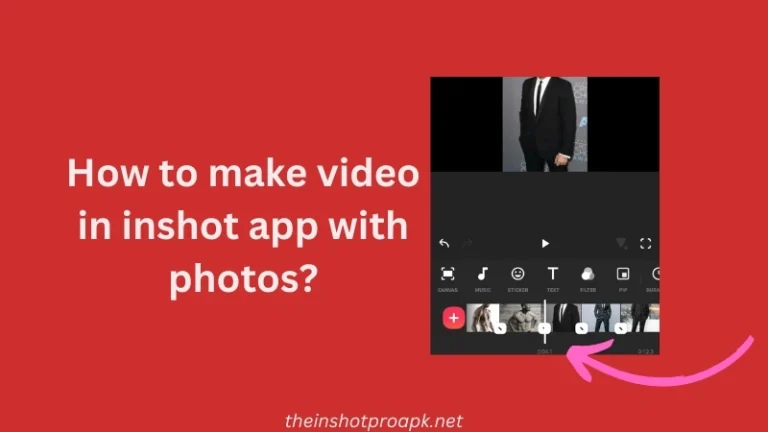How to make video in Inshot with Photos?